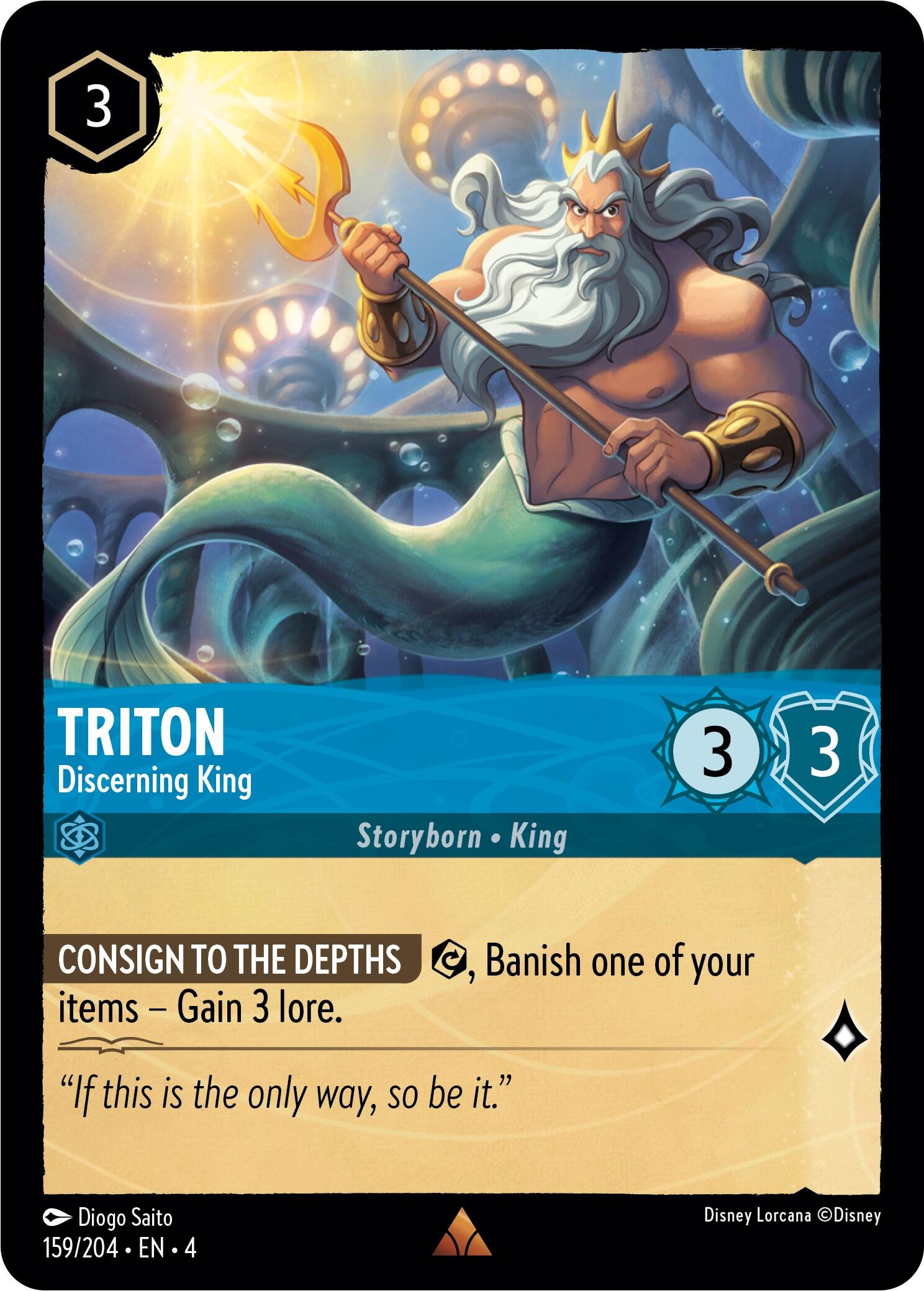 Triton - Discerning King (159/204) [Ursula's Return] | Deep Dive Games St. Marys