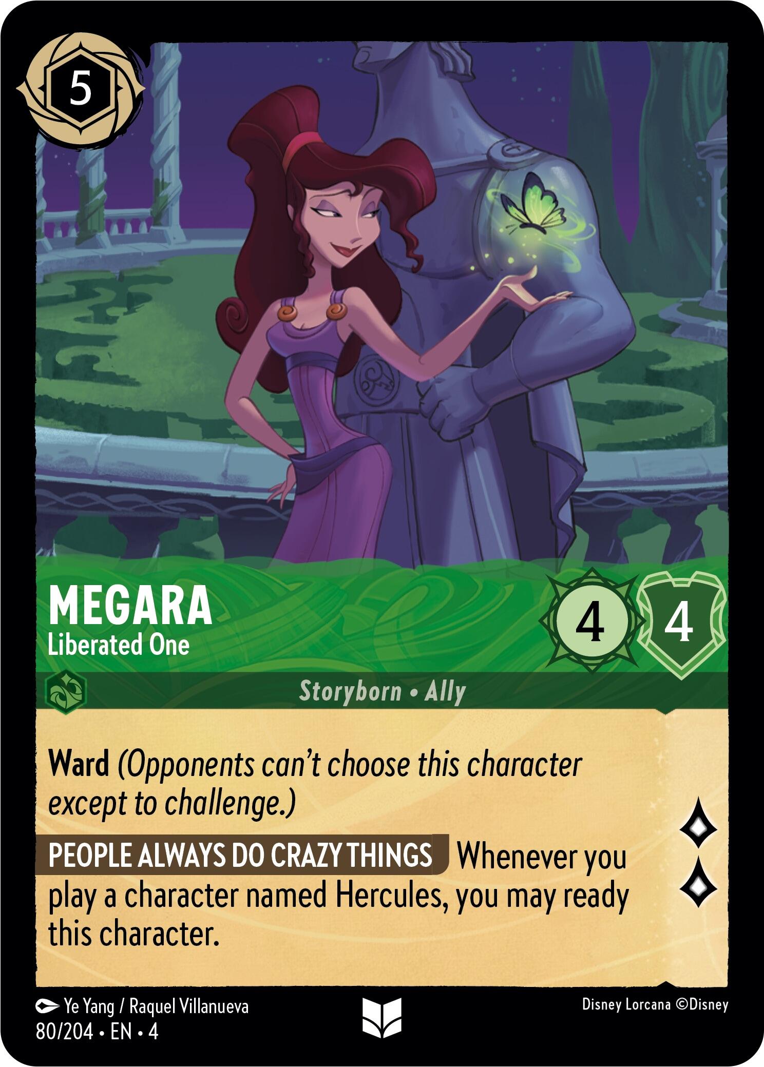 Megara - Liberated One (80/204) [Ursula's Return] | Deep Dive Games St. Marys