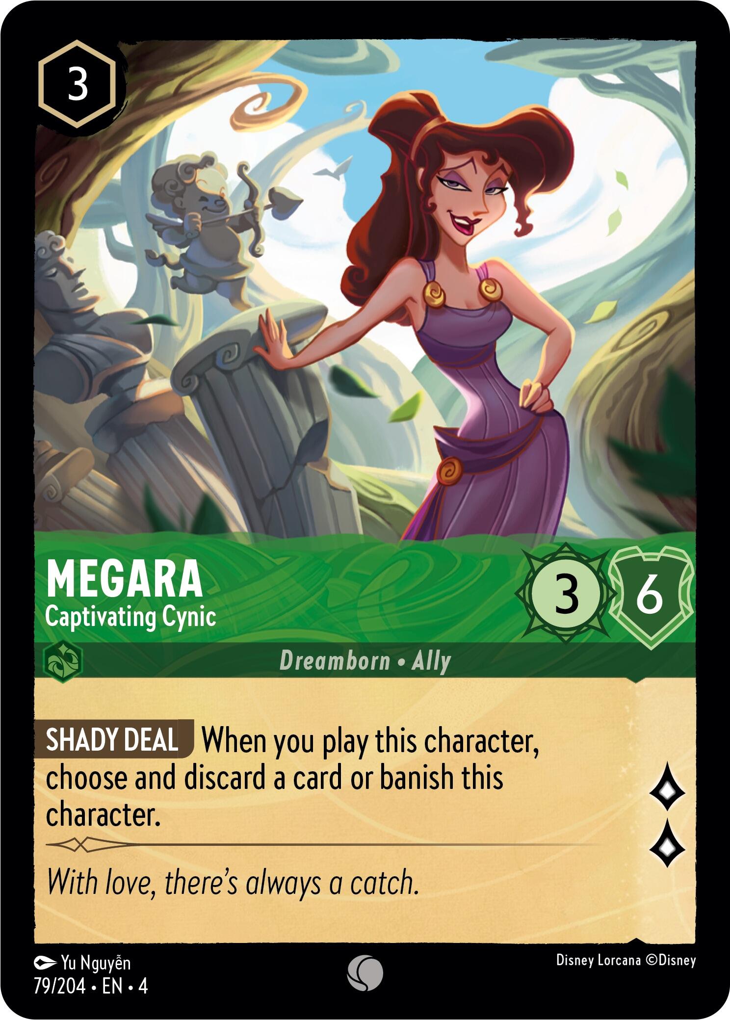 Megara - Captivating Cynic (79/204) [Ursula's Return] | Deep Dive Games St. Marys