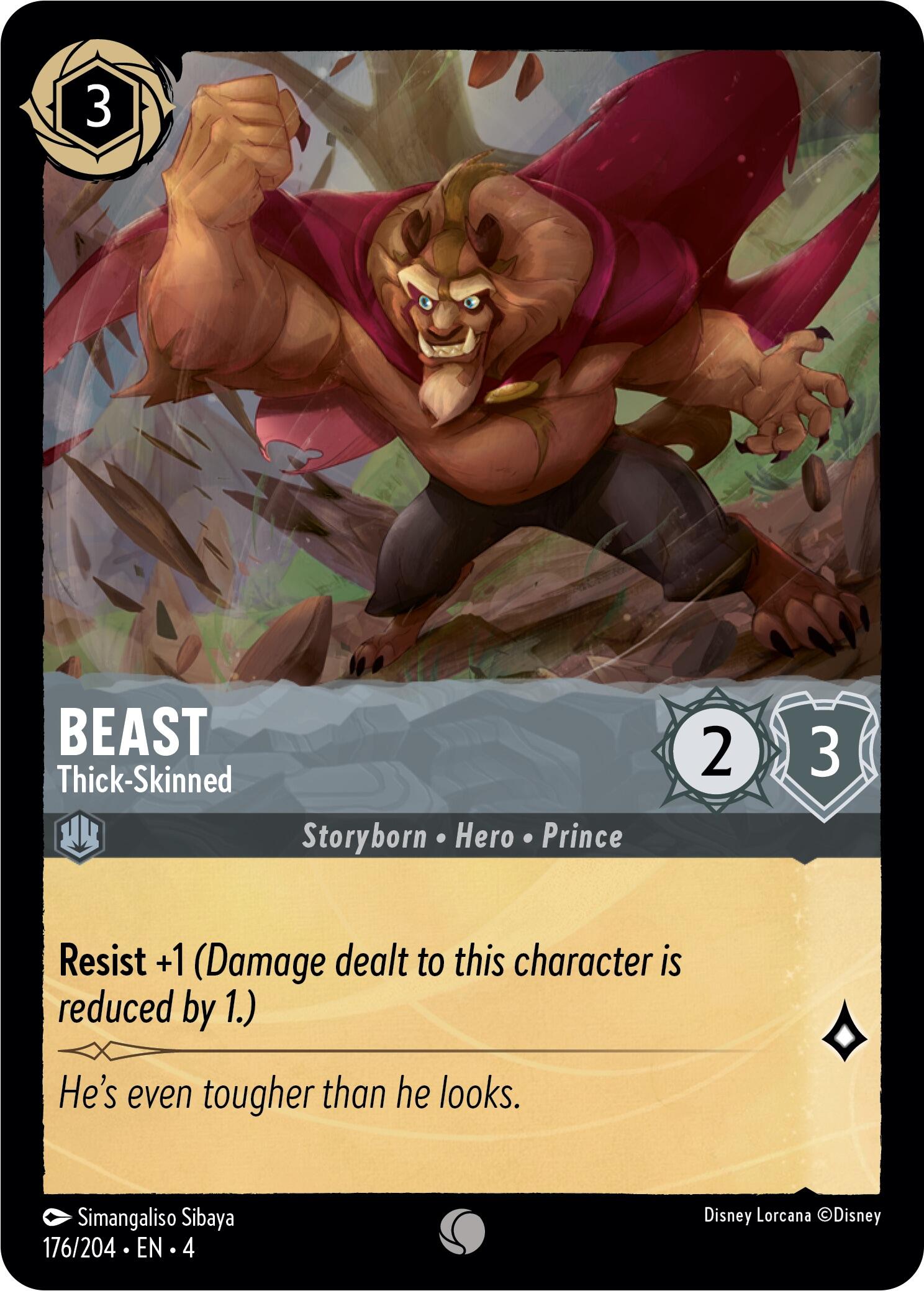 Beast - Thick-Skinned (176/204) [Ursula's Return] | Deep Dive Games St. Marys