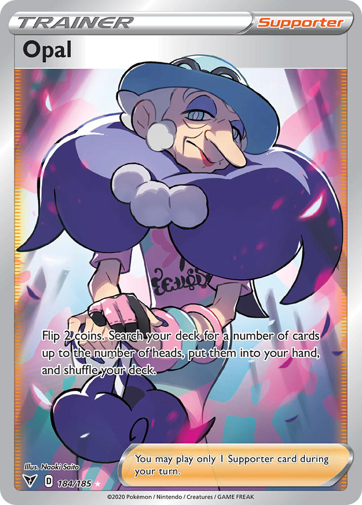 Opal (184/185) [Sword & Shield: Vivid Voltage] | Deep Dive Games St. Marys