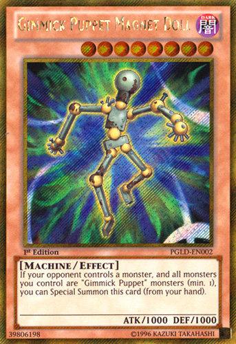 Gimmick Puppet Magnet Doll [PGLD-EN002] Gold Secret Rare | Deep Dive Games St. Marys