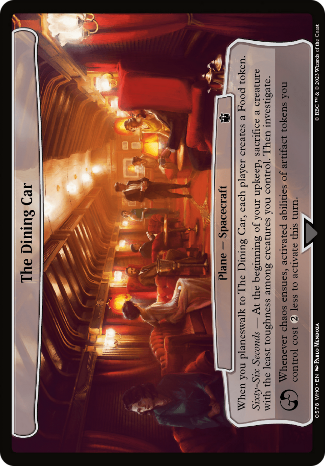 The Dining Car [Doctor Who] | Deep Dive Games St. Marys