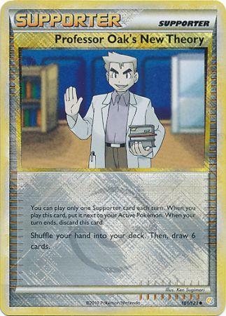 Professor Oak's New Theory (101/123) (League Promo) [HeartGold & SoulSilver: Base Set] | Deep Dive Games St. Marys