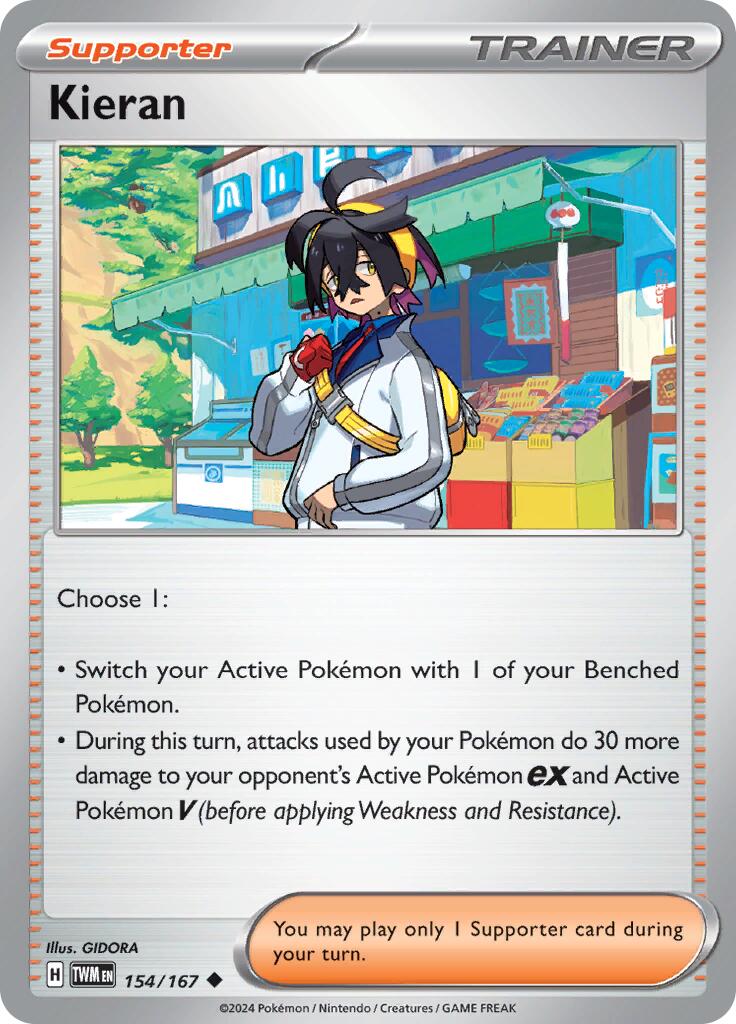 Kieran (154/167) [Scarlet & Violet: Twilight Masquerade] | Deep Dive Games St. Marys