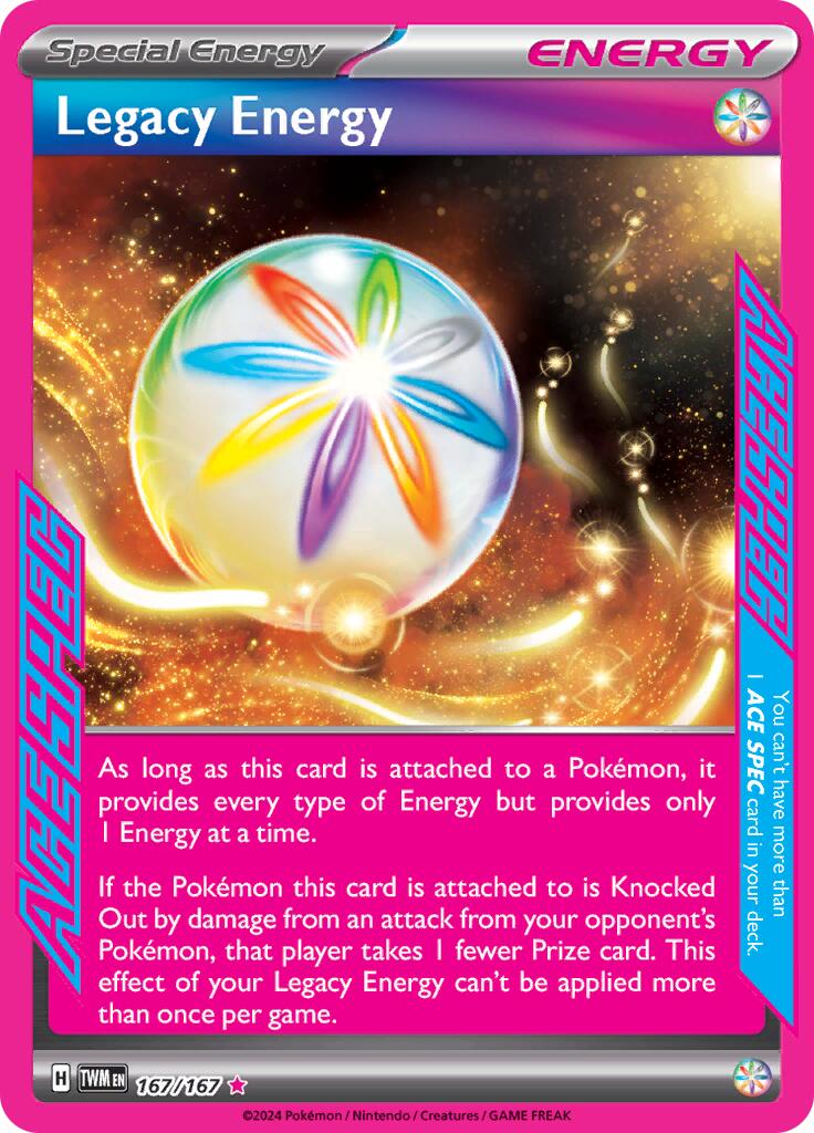 Legacy Energy (167/167) [Scarlet & Violet: Twilight Masquerade] | Deep Dive Games St. Marys