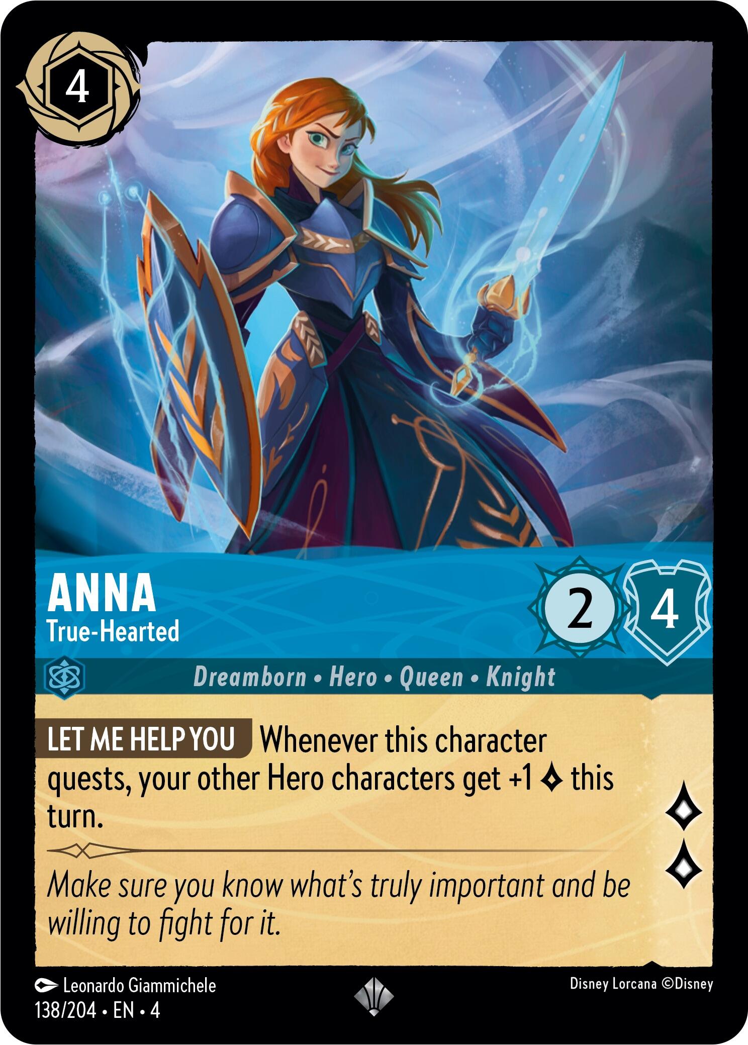 Anna - True-Hearted (138/204) [Ursula's Return] | Deep Dive Games St. Marys