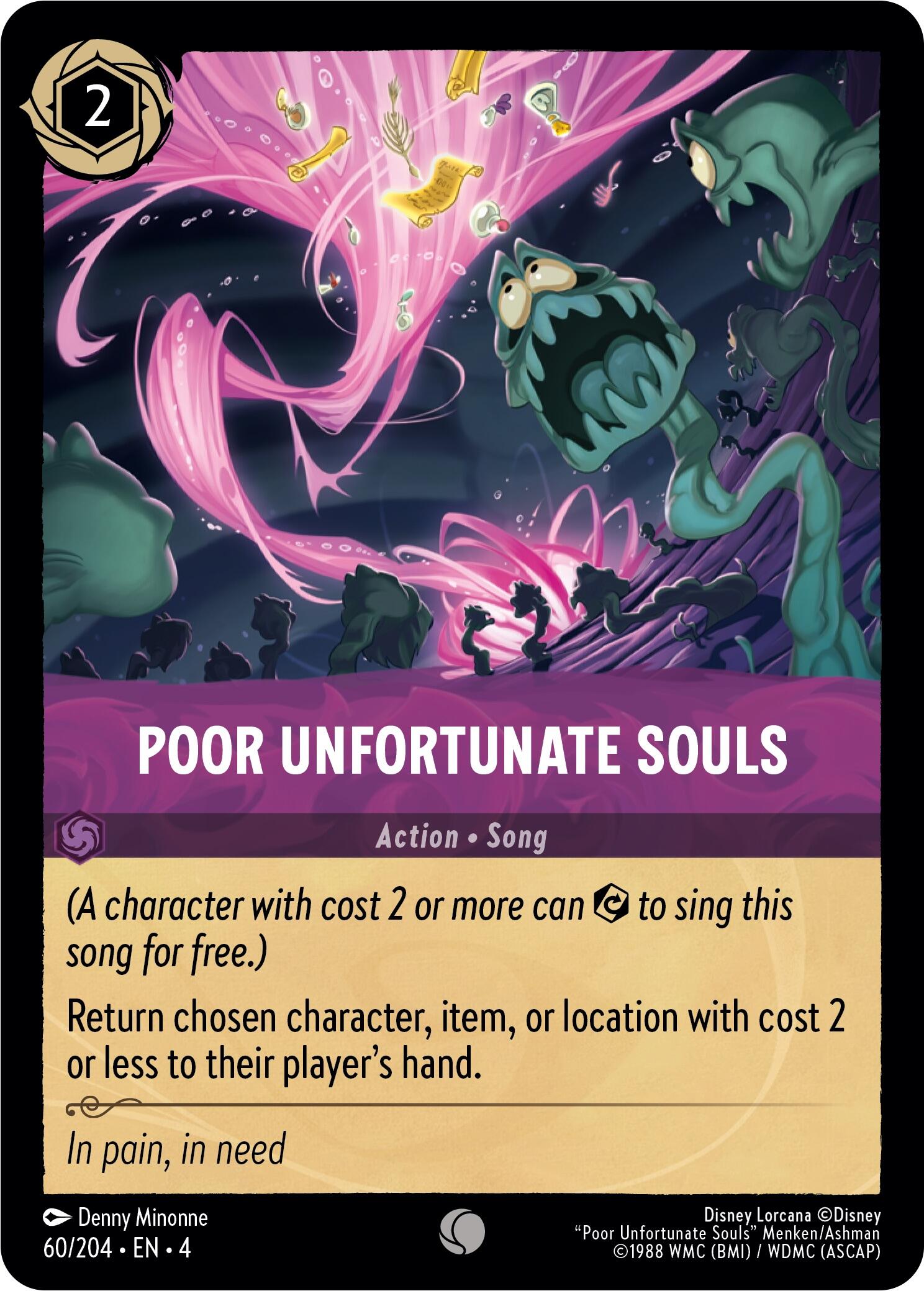 Poor Unfortunate Souls (60/204) [Ursula's Return] | Deep Dive Games St. Marys