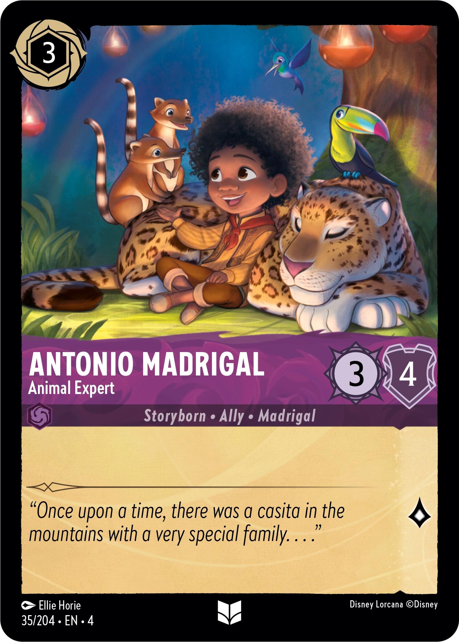 Antonio Madrigal - Animal Expert (35/204) [Ursula's Return] | Deep Dive Games St. Marys