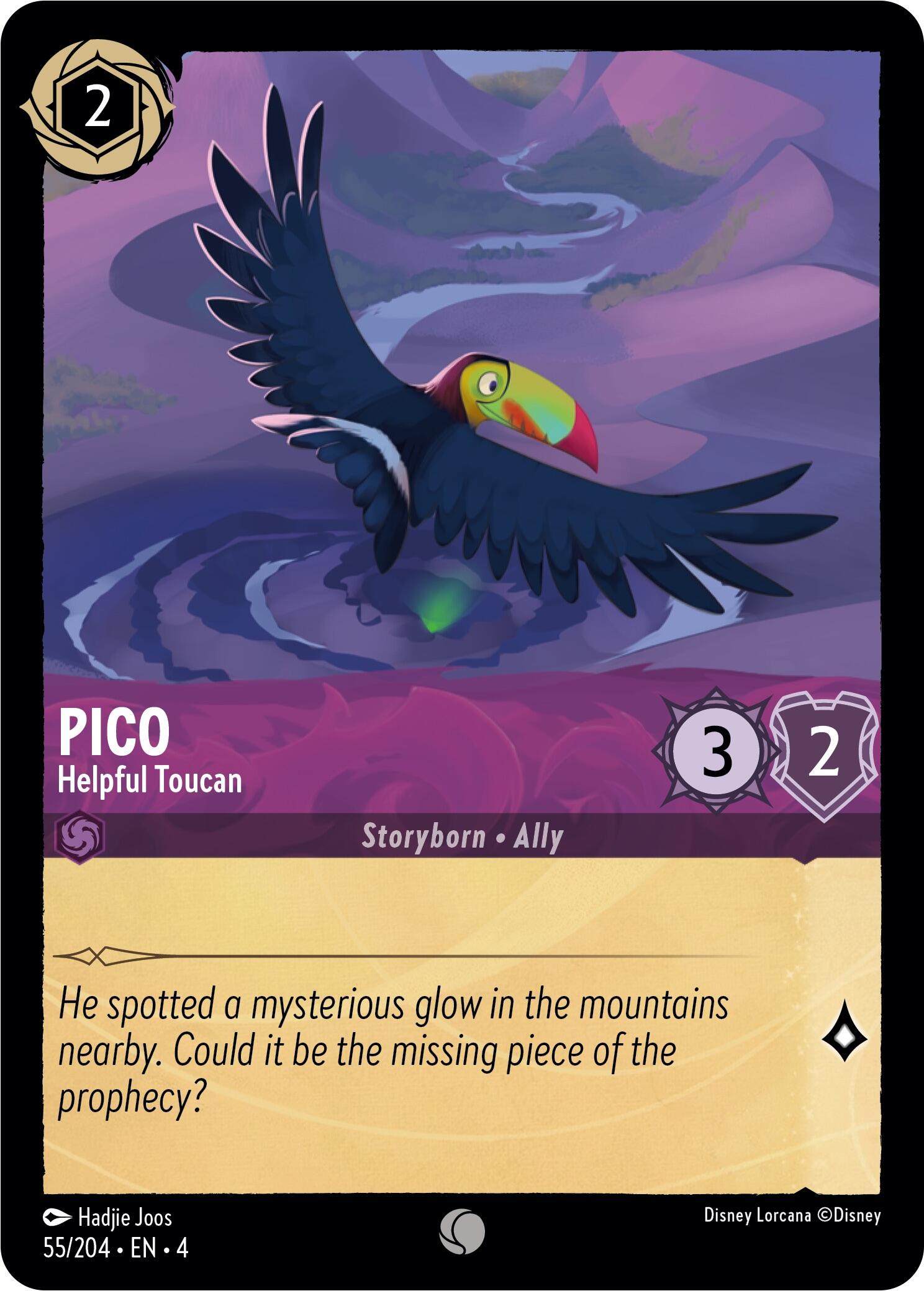 Pico - Helpful Toucan (55/204) [Ursula's Return] | Deep Dive Games St. Marys
