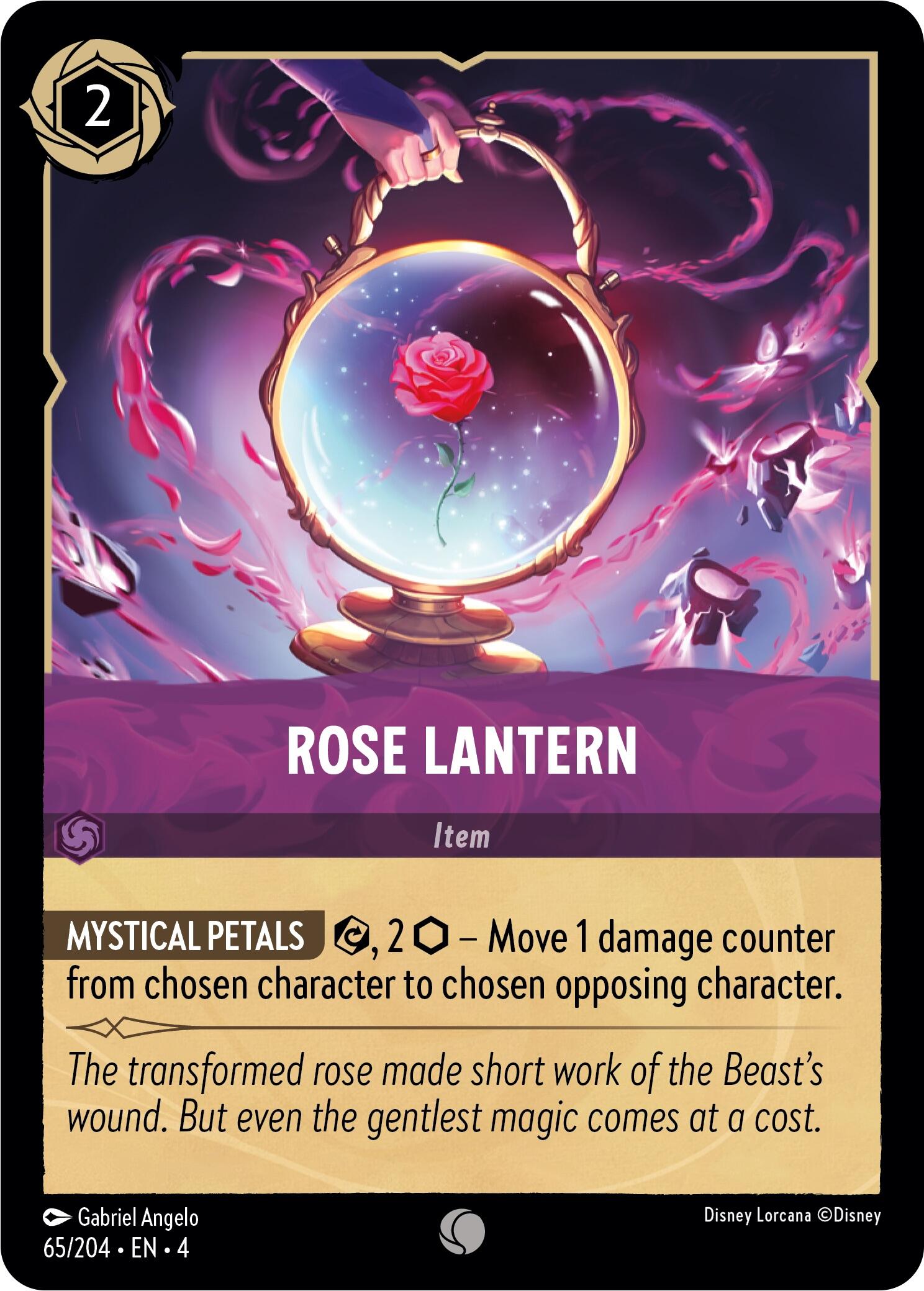 Rose Lantern (65/204) [Ursula's Return] | Deep Dive Games St. Marys