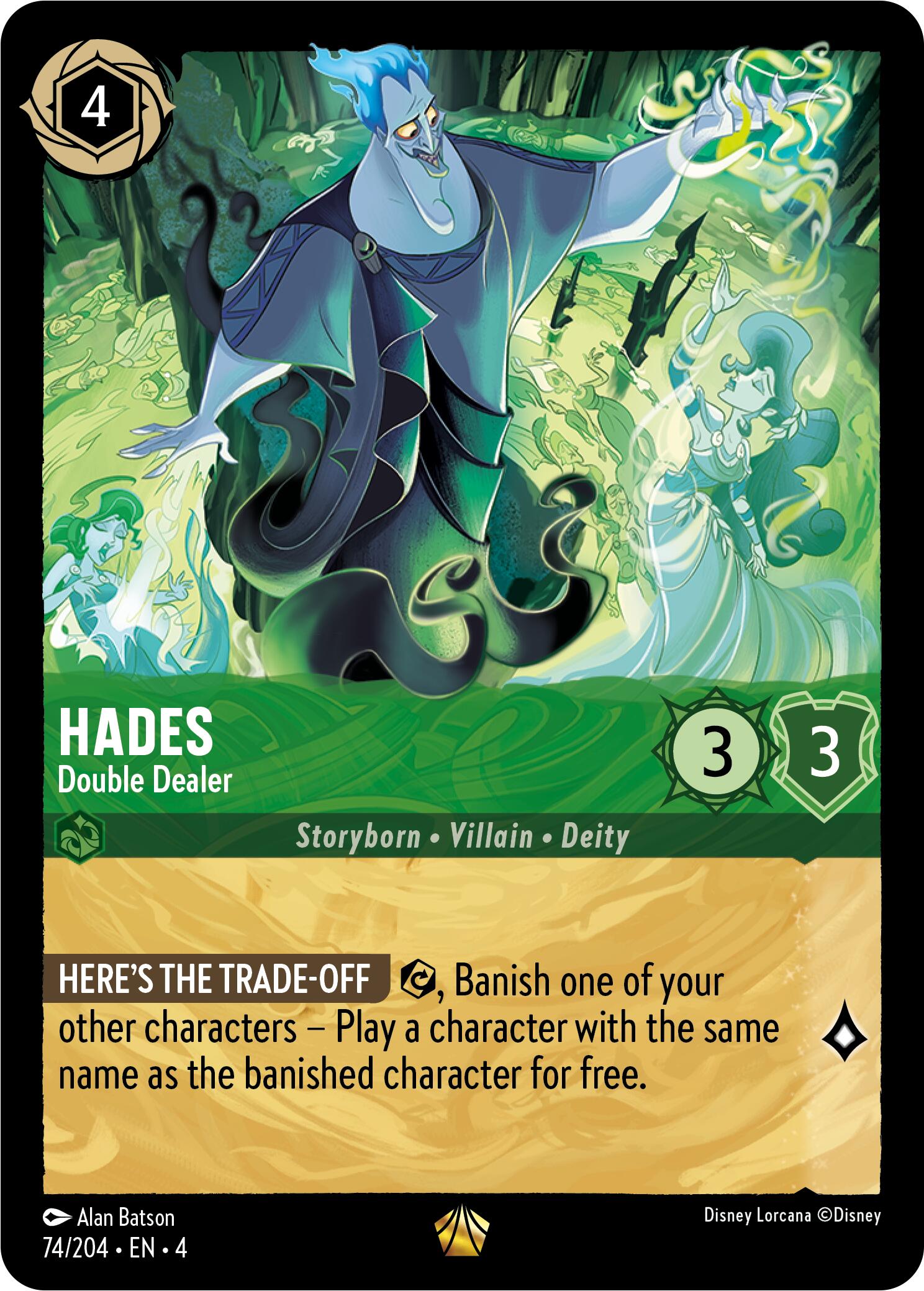 Hades - Double Dealer (74/204) [Ursula's Return] | Deep Dive Games St. Marys