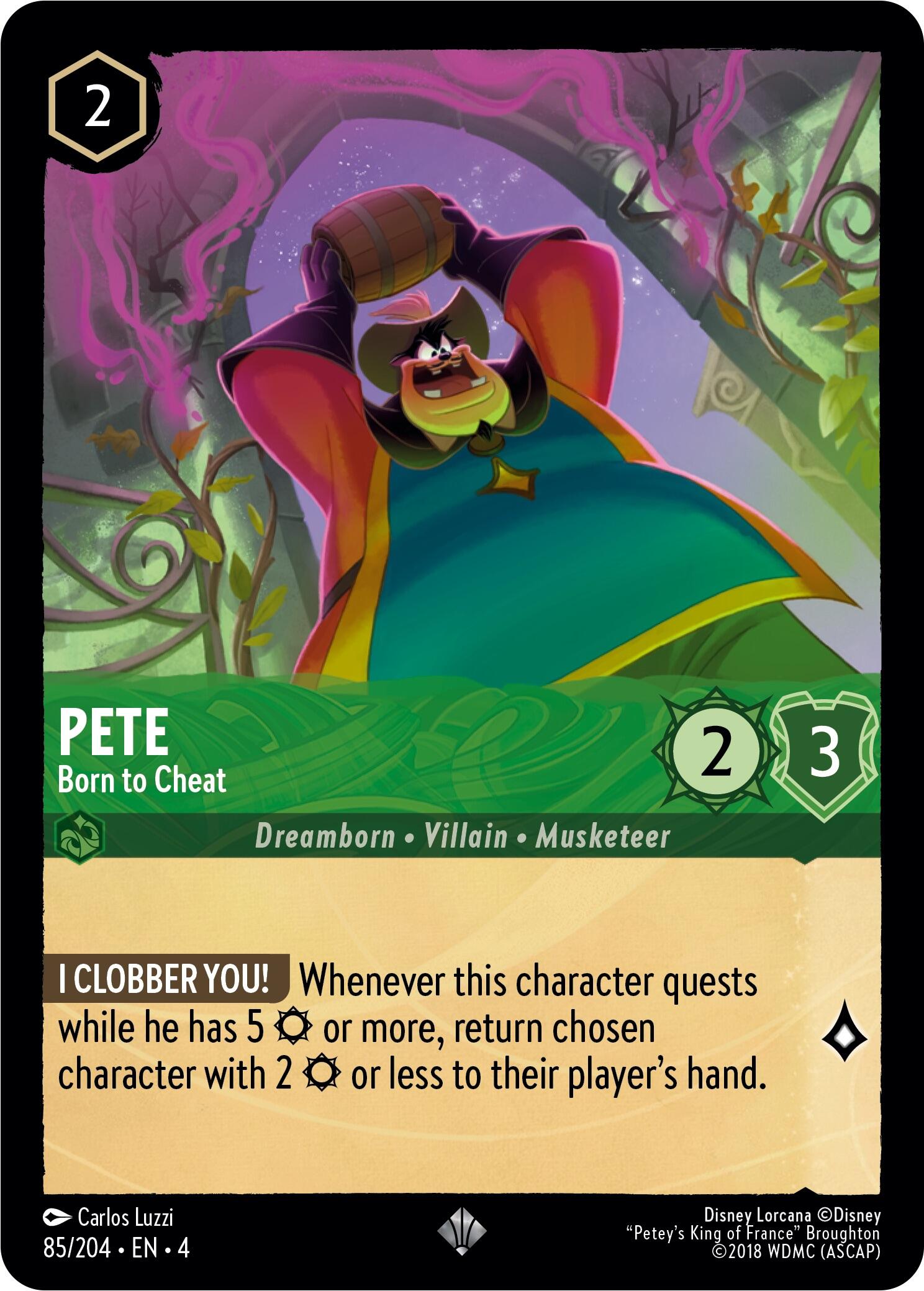 Pete - Born to Cheat (85/204) [Ursula's Return] | Deep Dive Games St. Marys
