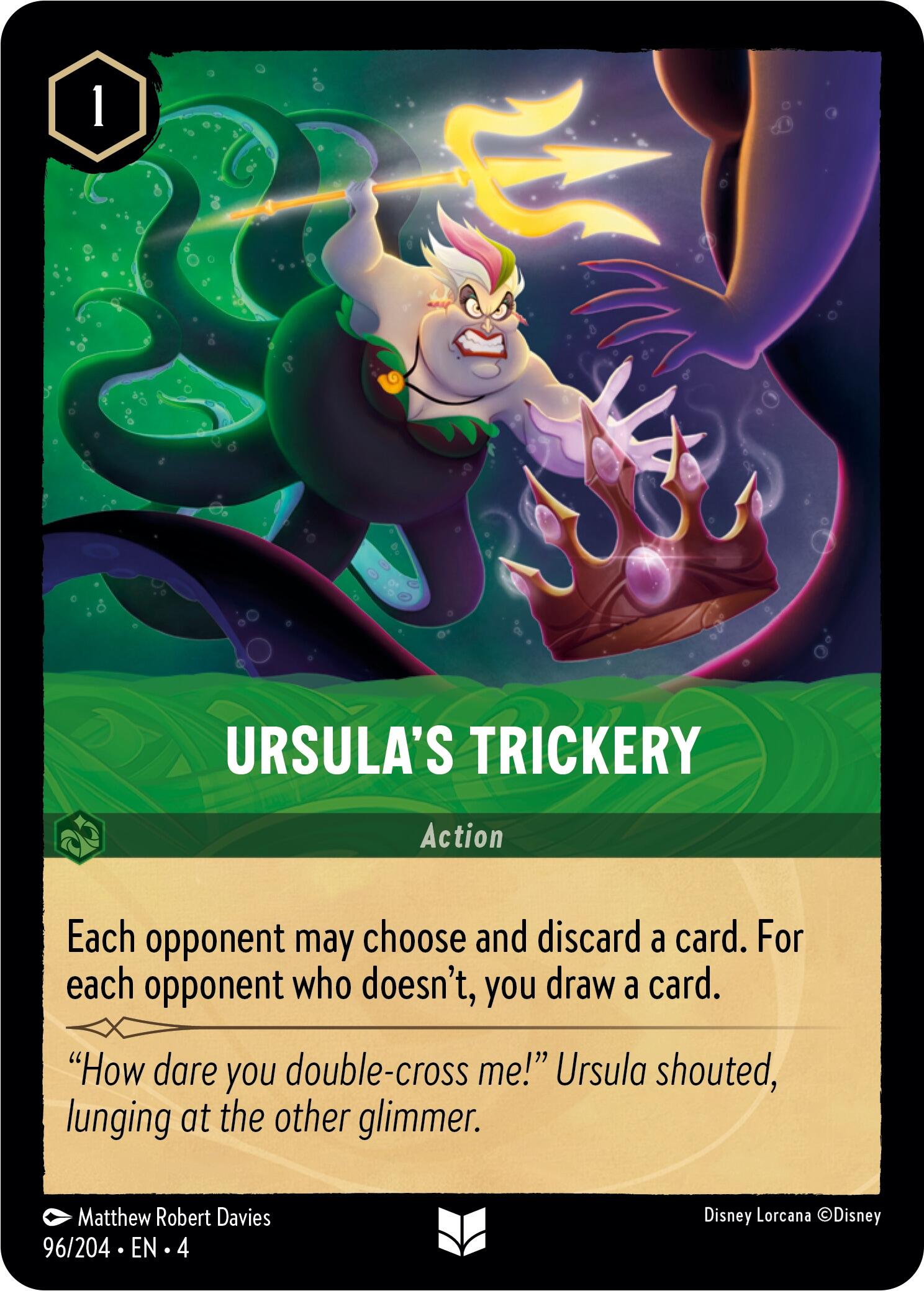 Ursula's Trickery (96/204) [Ursula's Return] | Deep Dive Games St. Marys