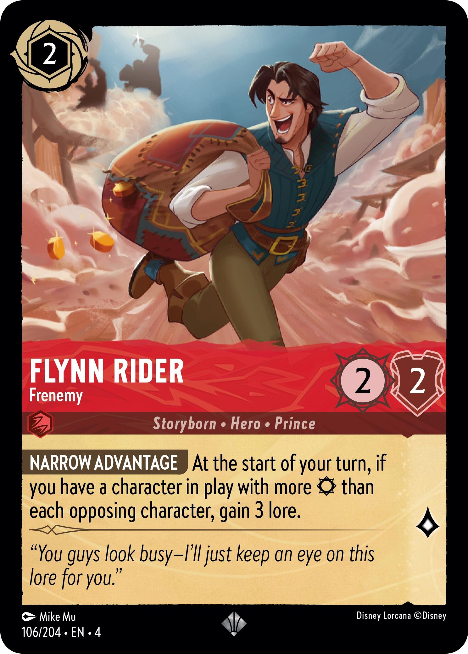 Flynn Rider - Frenemy (106/204) [Ursula's Return] | Deep Dive Games St. Marys