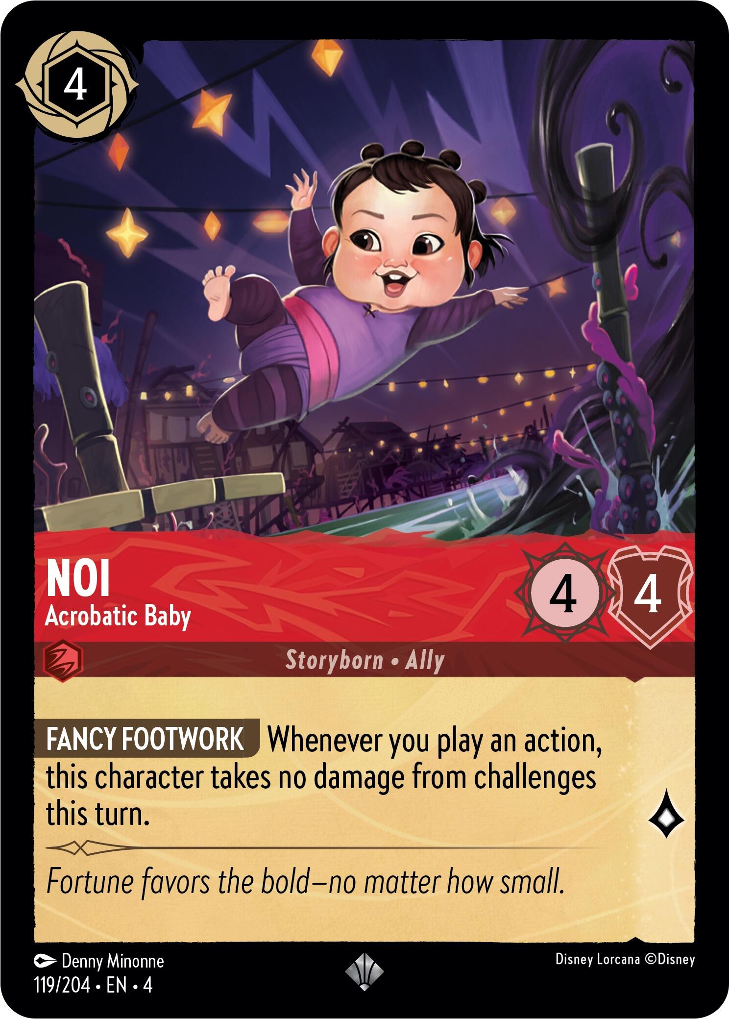 Noi - Acrobatic Baby (119/204) [Ursula's Return] | Deep Dive Games St. Marys