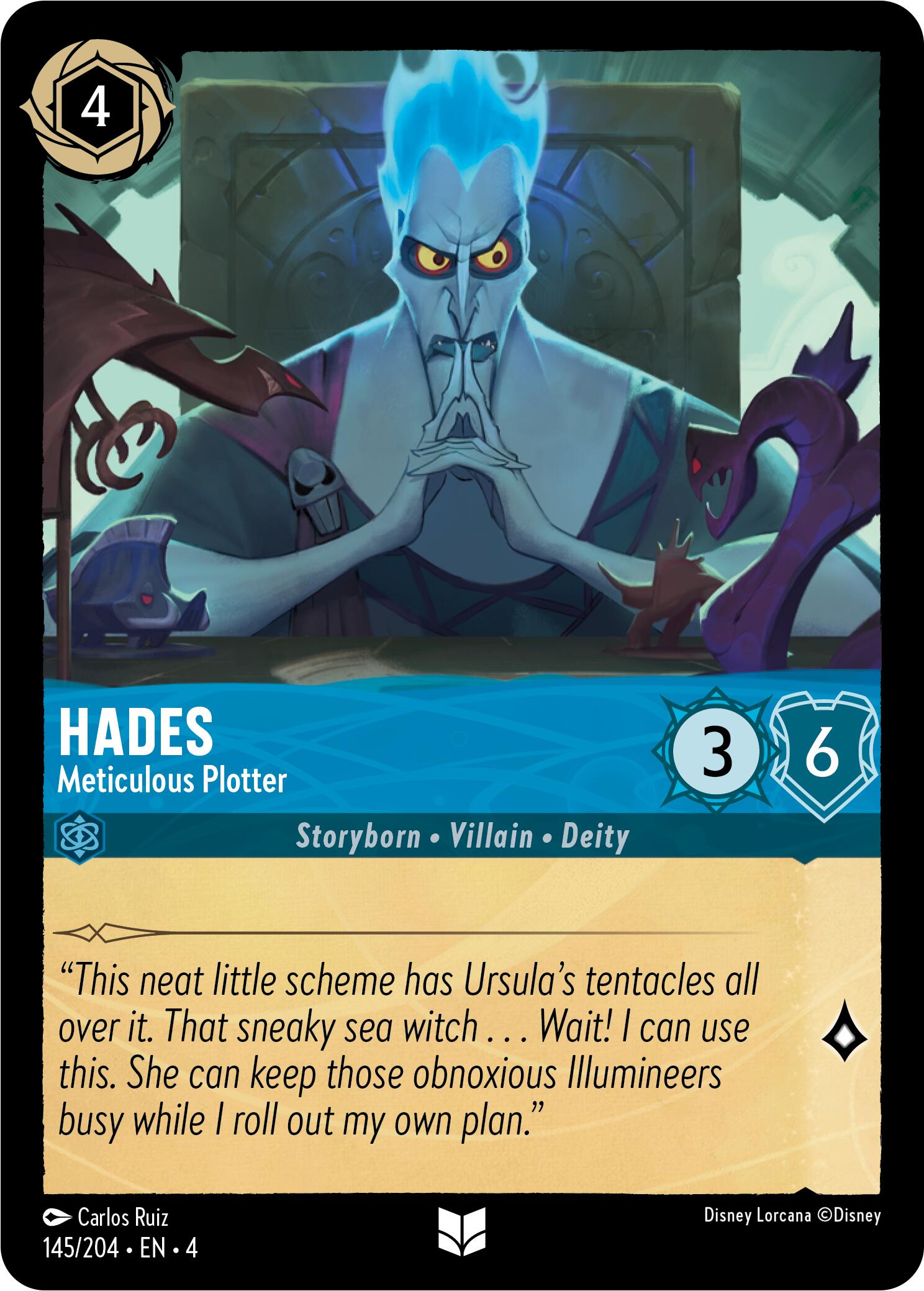 Hades - Meticulous Plotter (145/204) [Ursula's Return] | Deep Dive Games St. Marys