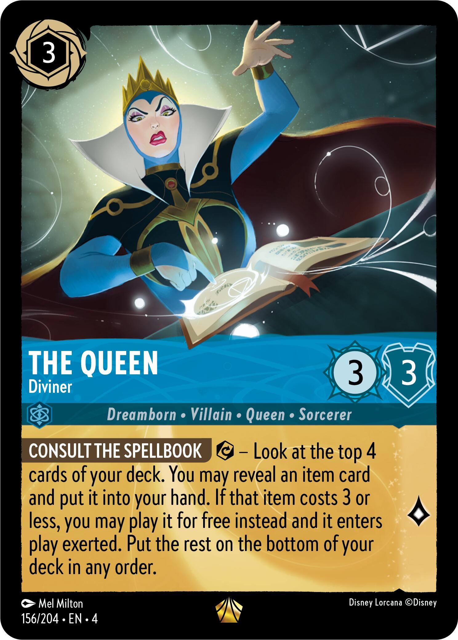 The Queen - Diviner (156/204) [Ursula's Return] | Deep Dive Games St. Marys