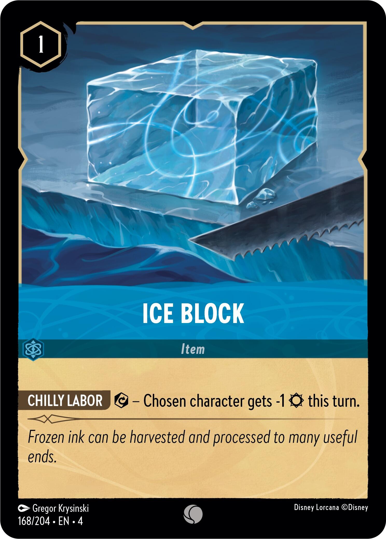 Ice Block (168/204) [Ursula's Return] | Deep Dive Games St. Marys