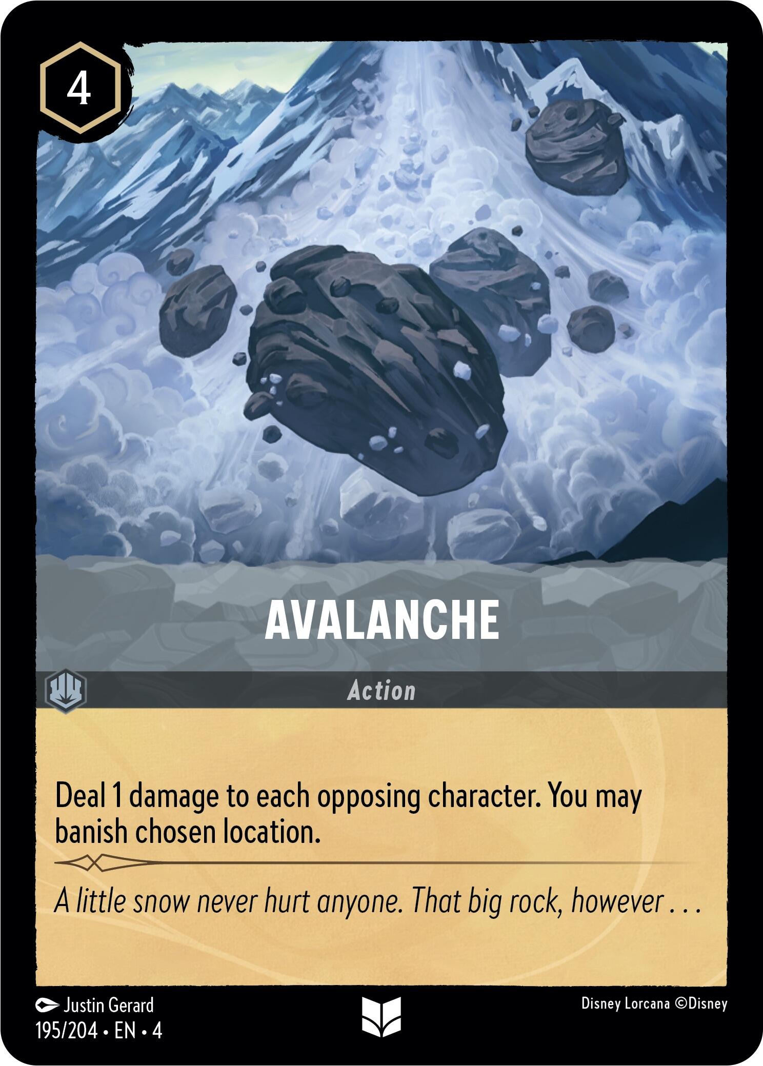 Avalanche (195/204) [Ursula's Return] | Deep Dive Games St. Marys