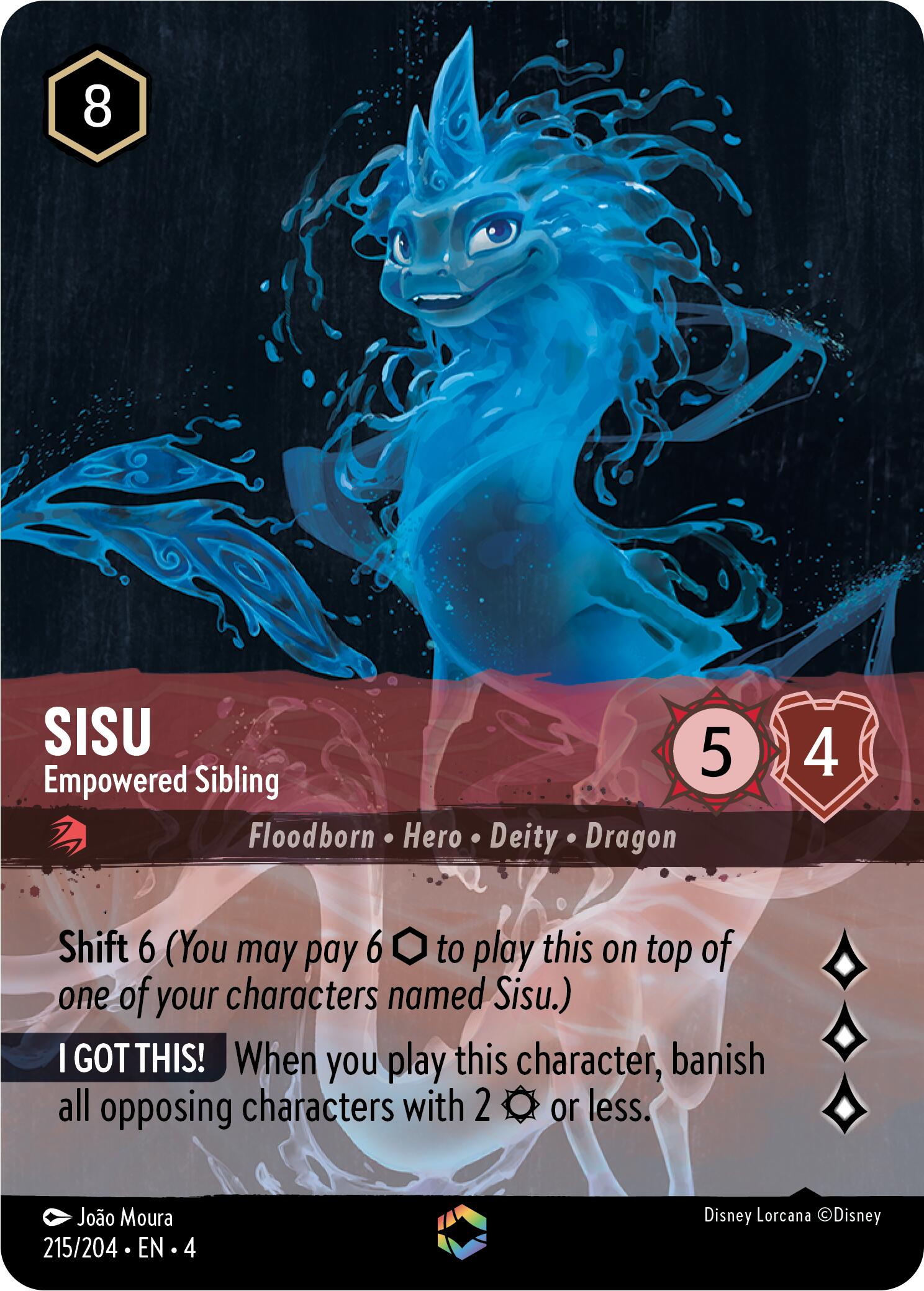 Sisu - Empowered Sibling (Enchanted) (215/204) [Ursula's Return] | Deep Dive Games St. Marys