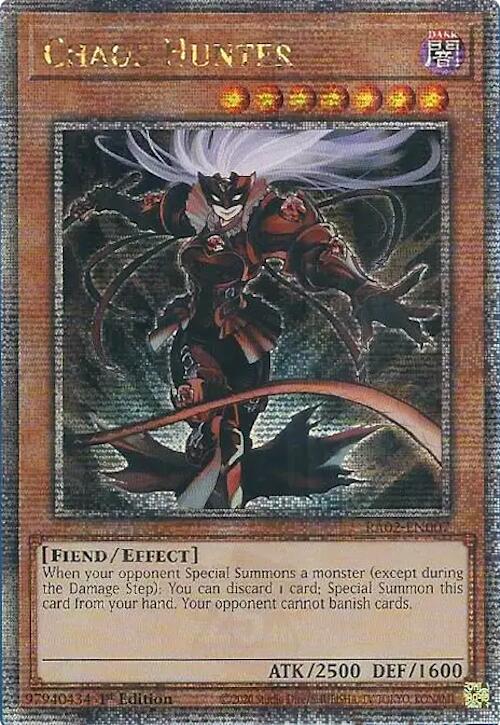 Chaos Hunter (Quarter Century Secret Rare) [RA02-EN007] Quarter Century Secret Rare | Deep Dive Games St. Marys