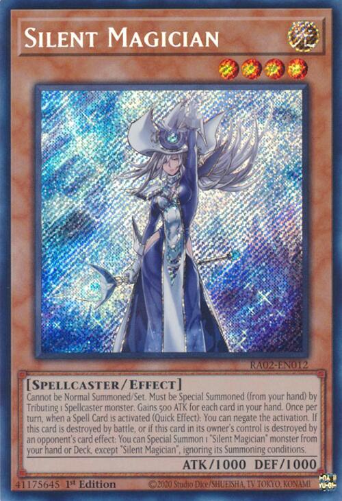 Silent Magician (Secret Rare) [RA02-EN012] Secret Rare | Deep Dive Games St. Marys
