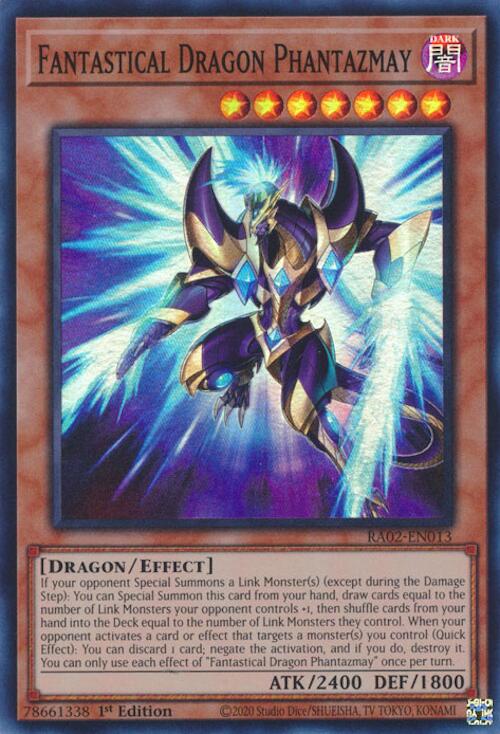 Fantastical Dragon Phantazmay (Alternate Art) [RA02-EN013] Super Rare | Deep Dive Games St. Marys