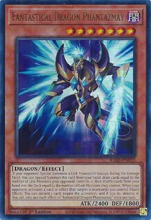 Fantastical Dragon Phantazmay (Alternate Art) (UR) [RA02-EN013] Ultra Rare | Deep Dive Games St. Marys