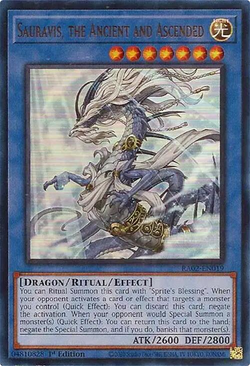 Sauravis, the Ancient and Ascended (UR) [RA02-EN019] Ultra Rare | Deep Dive Games St. Marys
