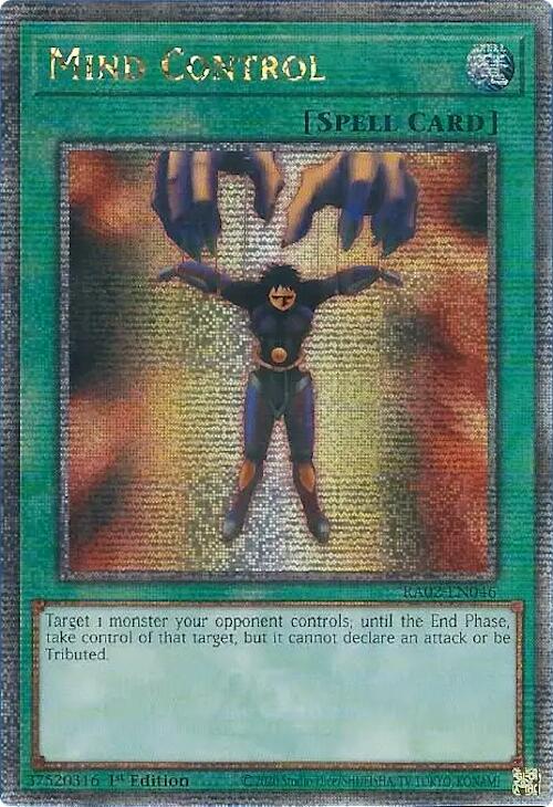 Mind Control (Quarter Century Secret Rare) [RA02-EN046] Quarter Century Secret Rare | Deep Dive Games St. Marys