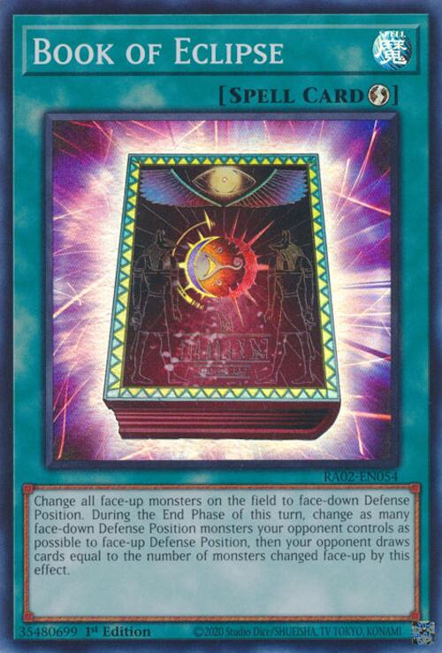 Book of Eclipse [RA02-EN054] Super Rare | Deep Dive Games St. Marys