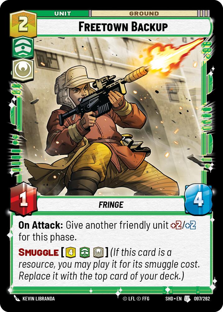 Freetown Backup (097/262) (097/262) [Shadows of the Galaxy] | Deep Dive Games St. Marys