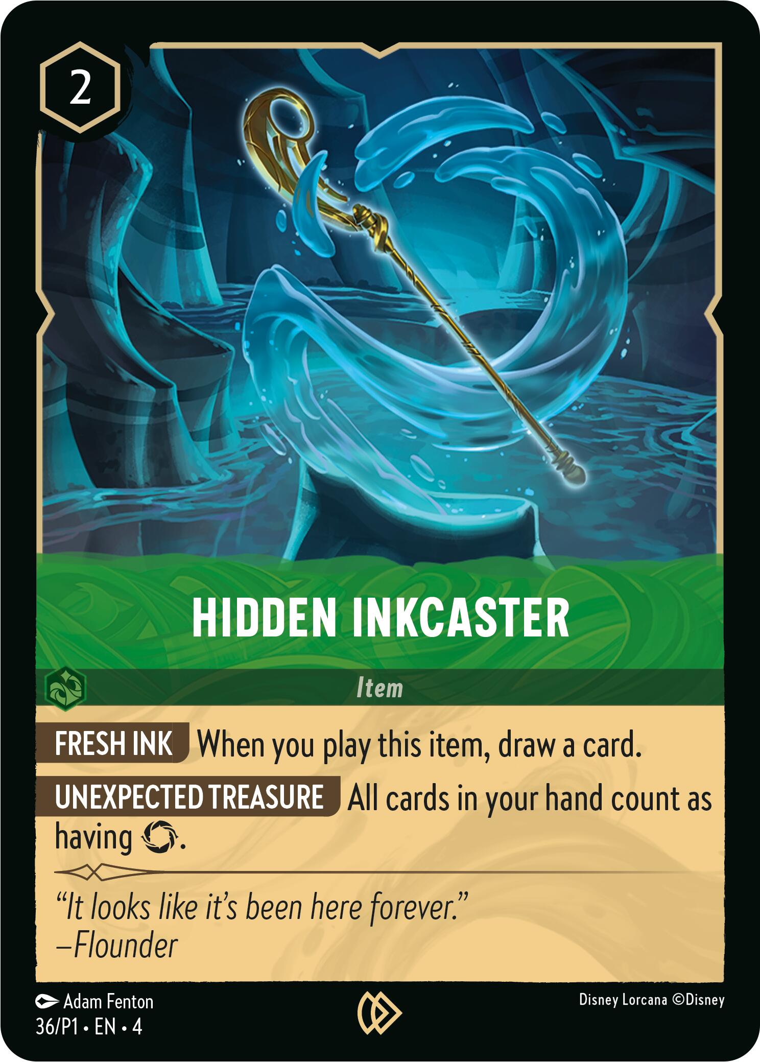 Hidden Inkcaster (36) [Promo Cards] | Deep Dive Games St. Marys