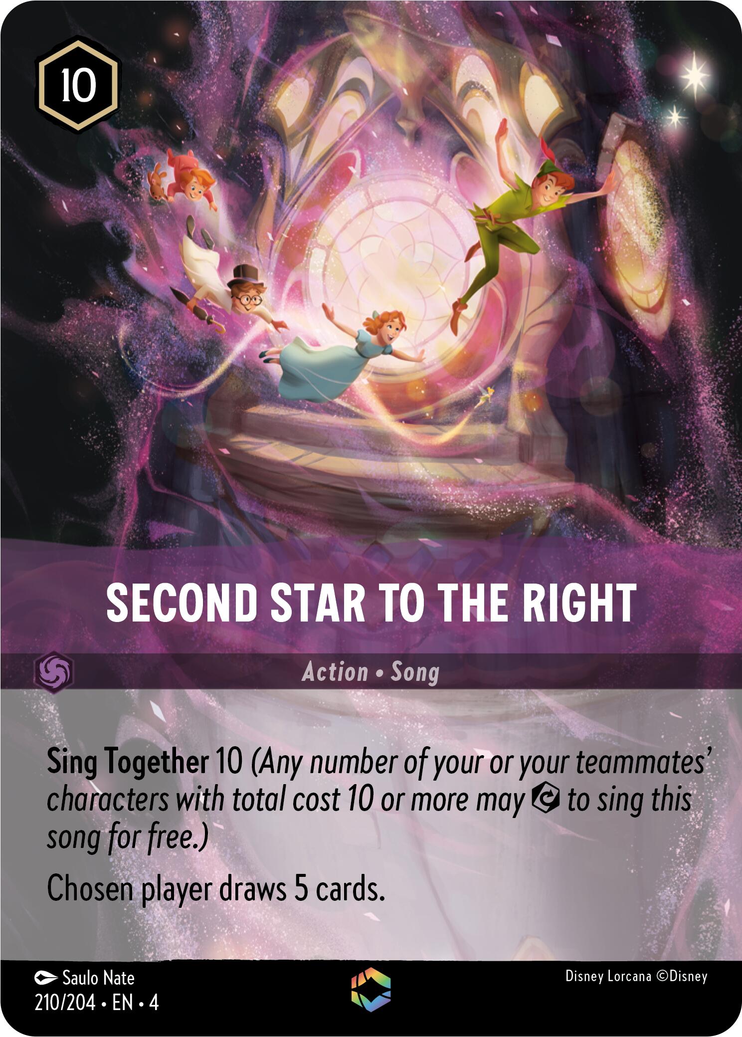 Second Star to the Right (Enchanted) (210/204) [Ursula's Return] | Deep Dive Games St. Marys