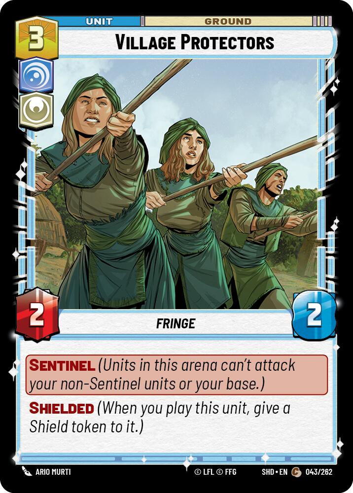 Village Protectors (043/262) (043/262) [Shadows of the Galaxy] | Deep Dive Games St. Marys