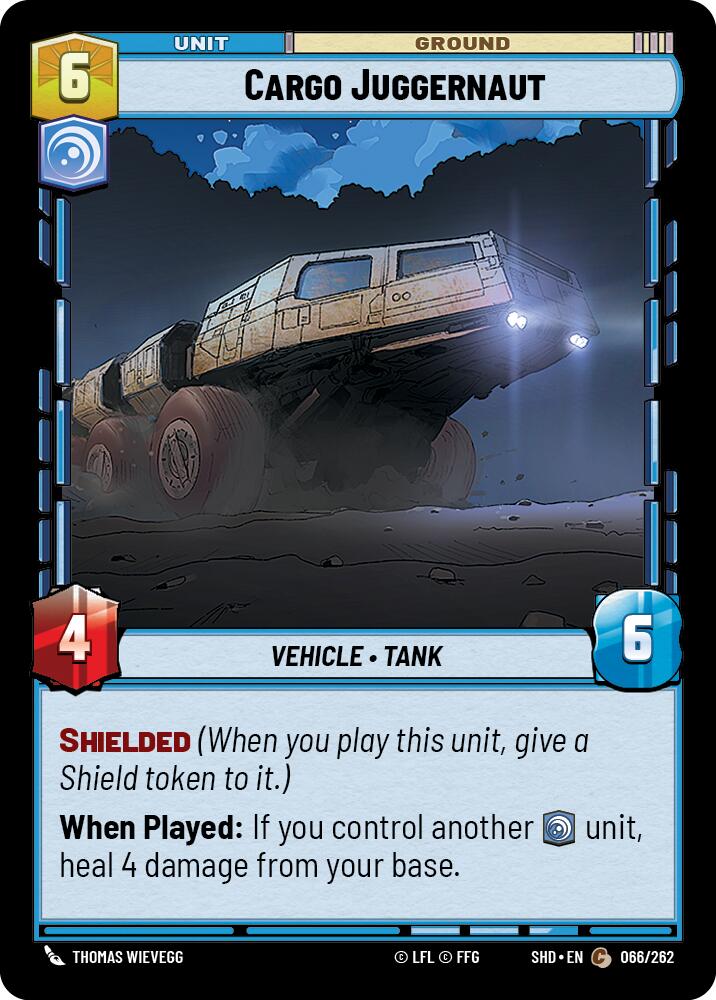 Cargo Juggernaut (066/262) (066/262) [Shadows of the Galaxy] | Deep Dive Games St. Marys