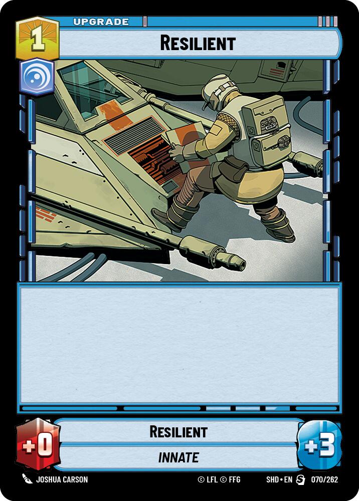 Resilient (070/262) (070/262) [Shadows of the Galaxy] | Deep Dive Games St. Marys