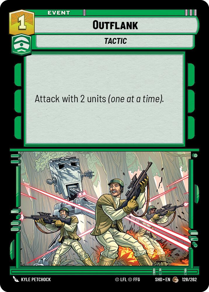 Outflank (128/262) (128/262) [Shadows of the Galaxy] | Deep Dive Games St. Marys