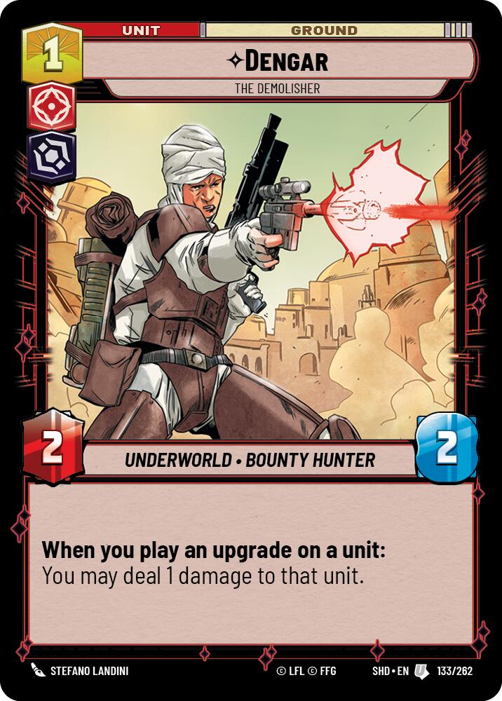 Dengar - The Demolisher (133/262) (133/262) [Shadows of the Galaxy] | Deep Dive Games St. Marys