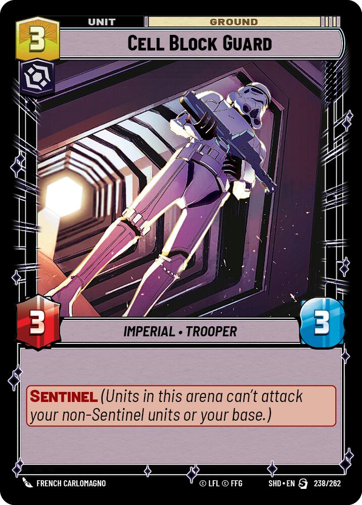 Cell Block Guard (238/262) (238/262) [Shadows of the Galaxy] | Deep Dive Games St. Marys