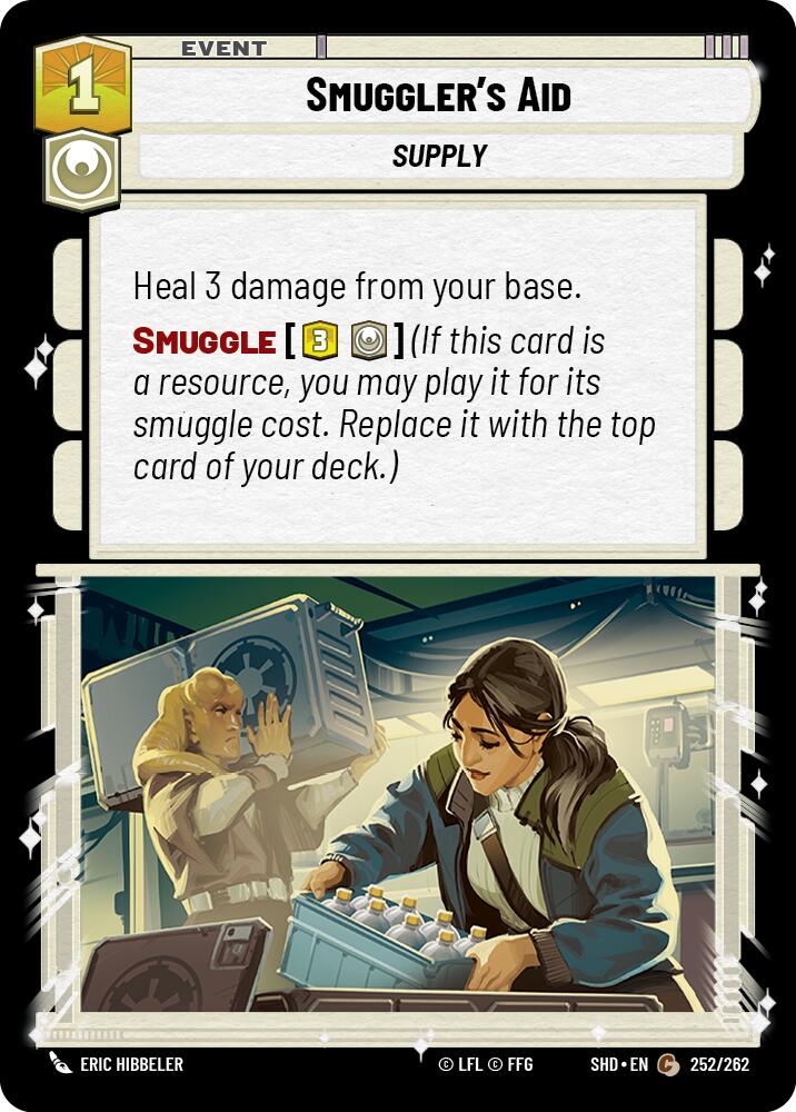 Smuggler's Aid (252/262) (252/262) [Shadows of the Galaxy] | Deep Dive Games St. Marys