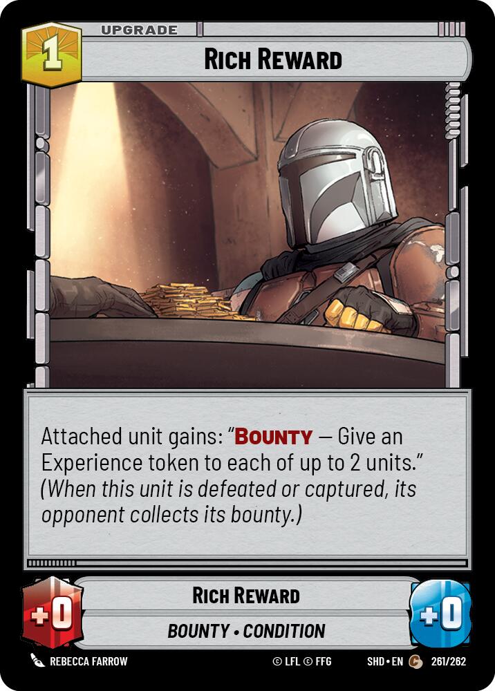 Rich Reward (261/262) (261/262) [Shadows of the Galaxy] | Deep Dive Games St. Marys