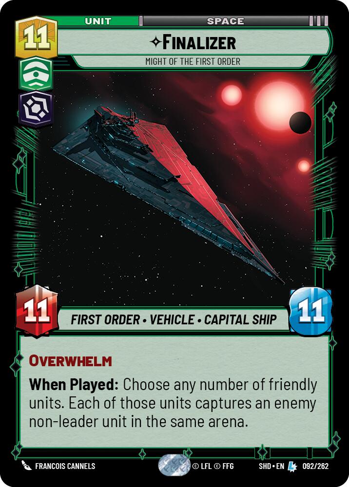 Finalizer - Might of the First Order (092/262) (092/262) [Shadows of the Galaxy] | Deep Dive Games St. Marys