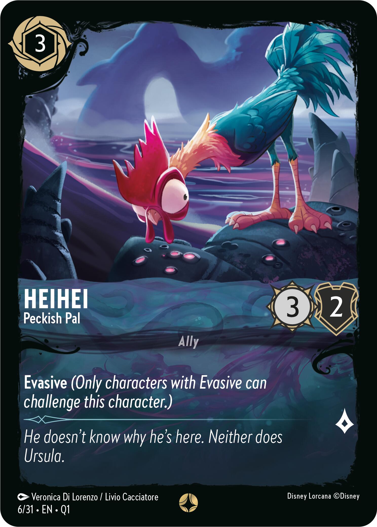 HeiHei - Peckish Pal (6/31) [Illumineer's Quest: Deep Trouble] | Deep Dive Games St. Marys