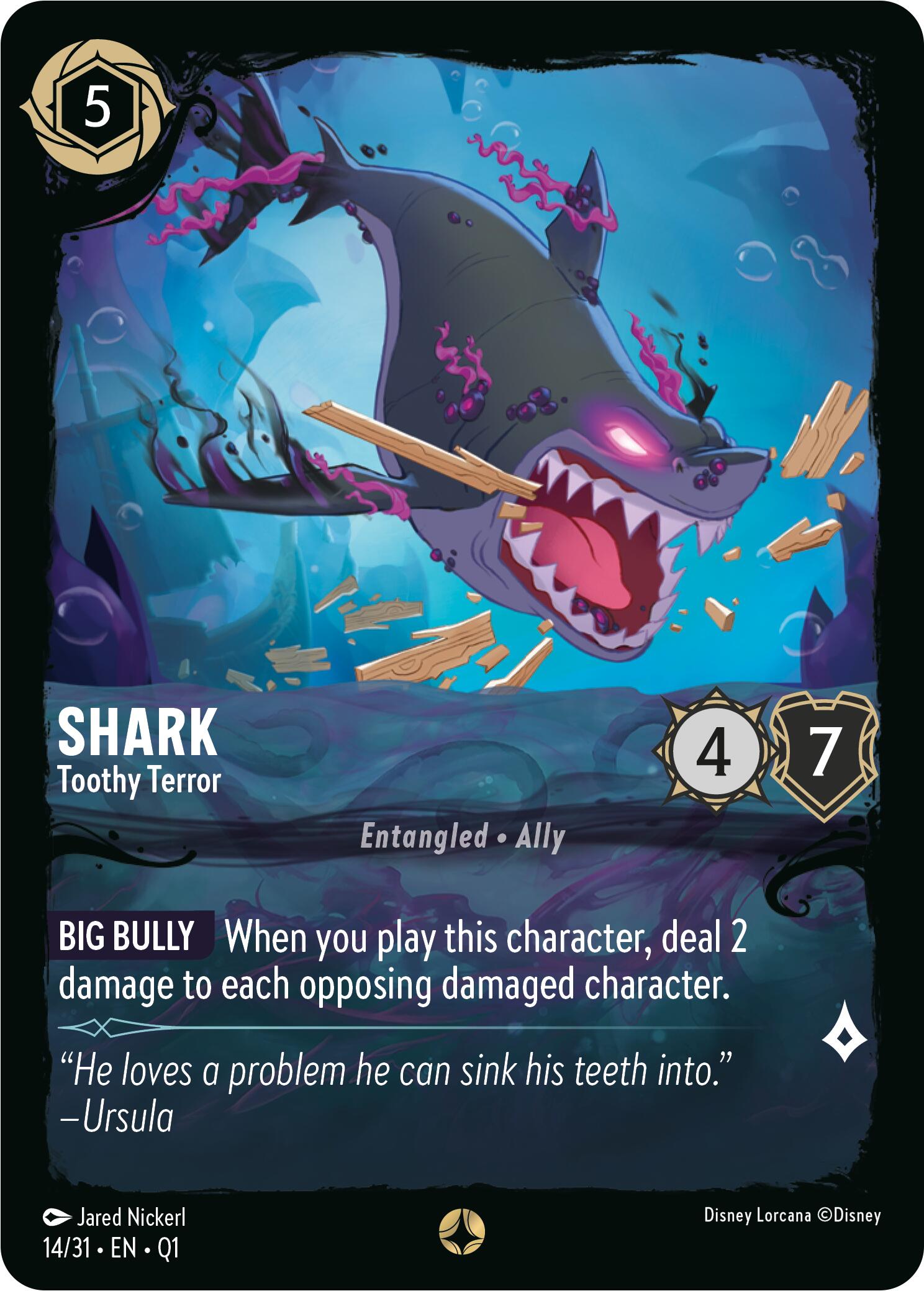 Shark - Toothy Terror (14/31) [Illumineer's Quest: Deep Trouble] | Deep Dive Games St. Marys