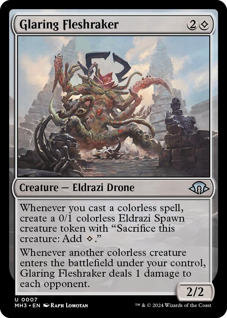 Glaring Fleshraker [Modern Horizons 3] | Deep Dive Games St. Marys