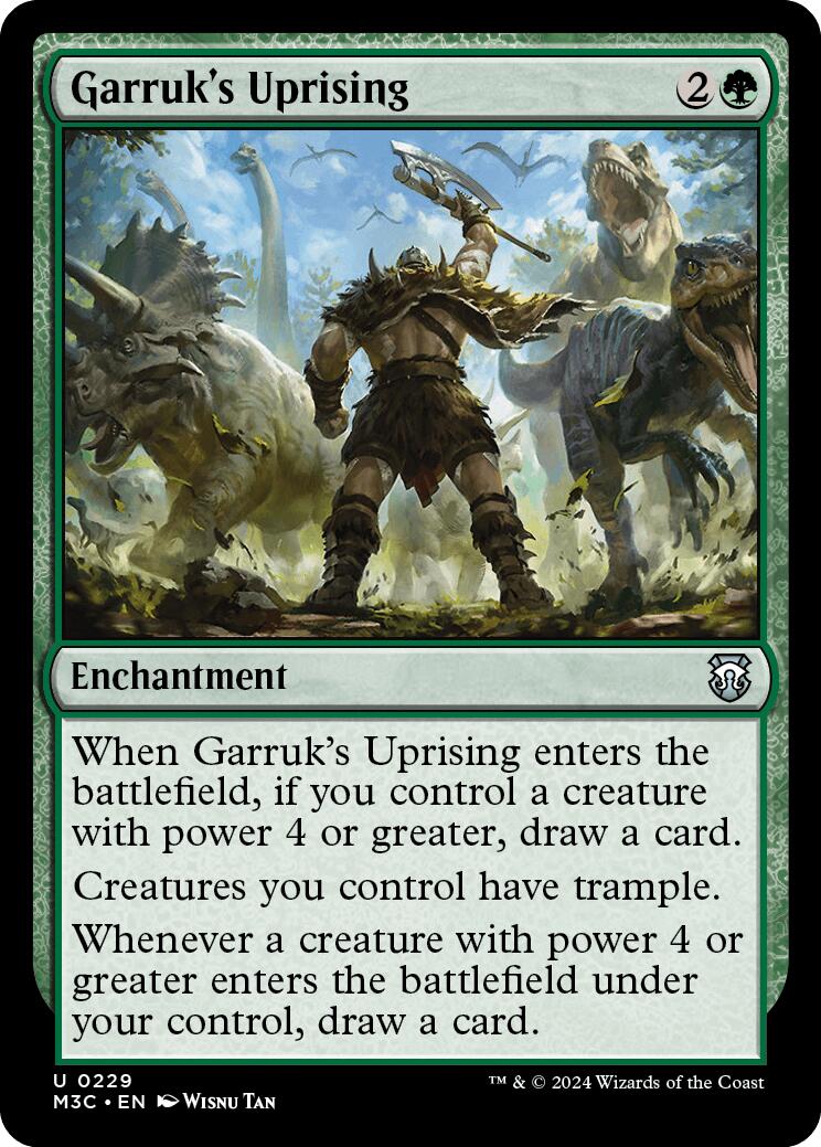 Garruk's Uprising [Modern Horizons 3 Commander] | Deep Dive Games St. Marys