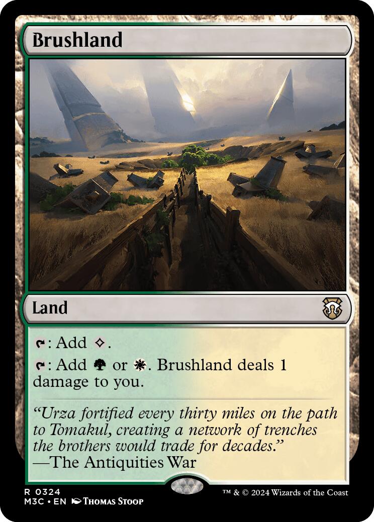 Brushland [Modern Horizons 3 Commander] | Deep Dive Games St. Marys