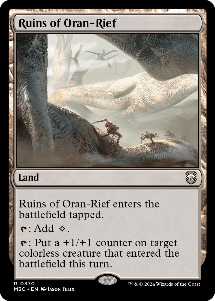 Ruins of Oran-Rief [Modern Horizons 3 Commander] | Deep Dive Games St. Marys